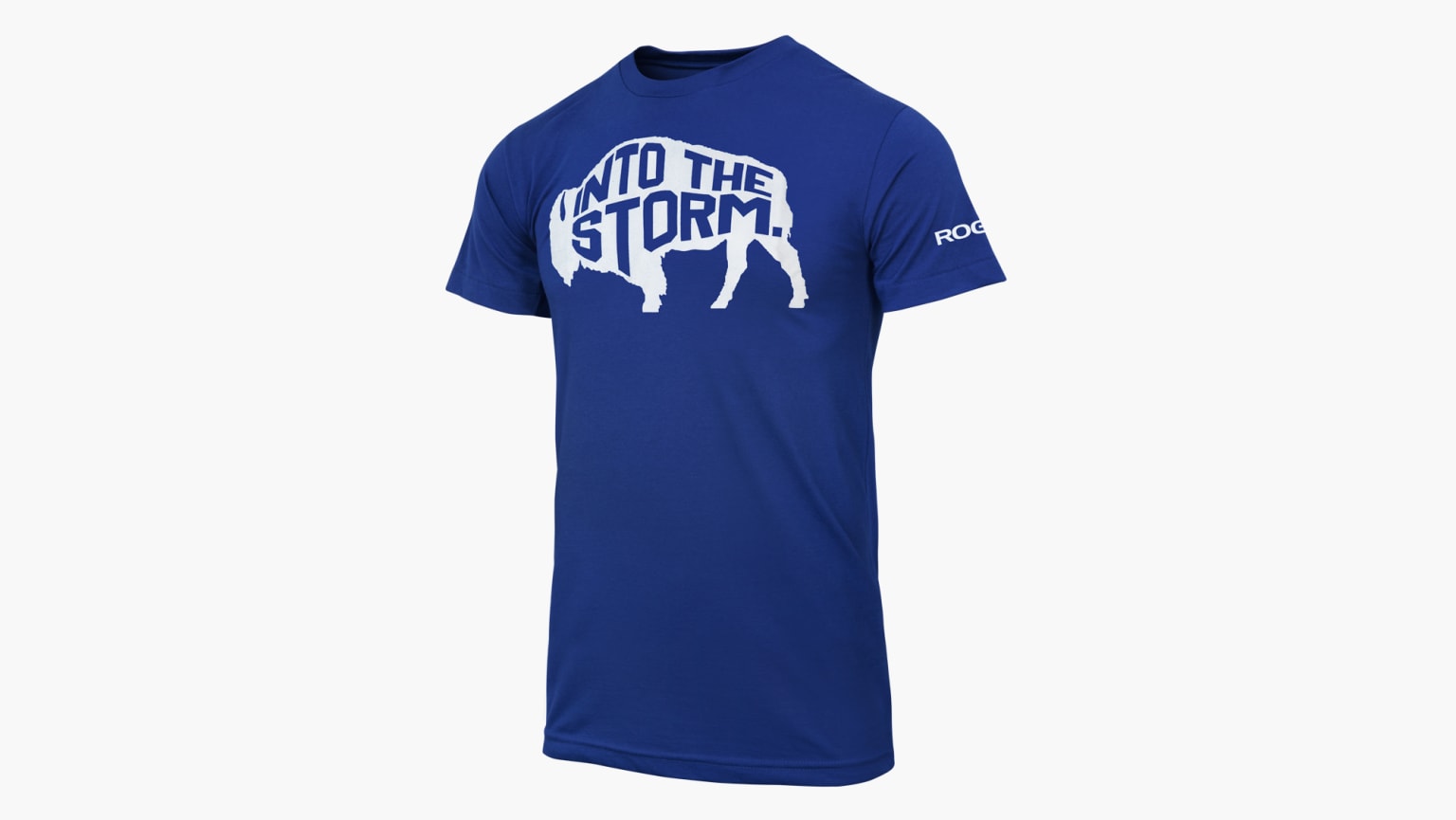 Rich Froning Into The Storm T Shirt Lapis Blue Rogue Fitness Australia